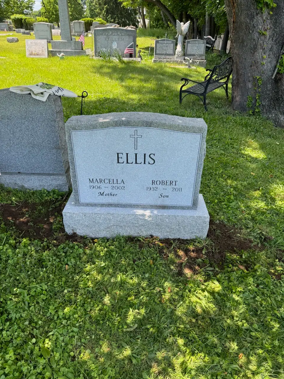 Granite Flat Headstone / Marker hand-carved by Flat Memorials in NJ — image 4